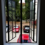 upstairs window